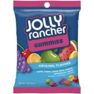 Jolly Rancher Gummies Peg 198g – Box Unit Count: 12 Jolly Rancher Gummies Peg 198g – Box Unit Count: 12